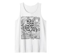 Bless My Heart and Pass the Pie - Southern Charm Débardeur