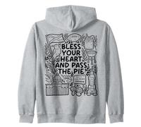 Bless My Heart and Pass the Pie - Southern Charm Sweat à Capuche