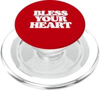 Bless Your Heart Bless Yer Heart Sarcastic Funny Southern PopSockets PopGrip pour MagSafe