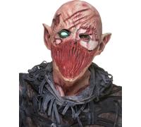 Blessé horreur zombie masque en latex pour les adultes de couleur