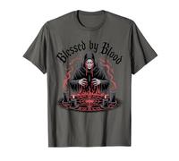 Blessé par Blood Occult Ritual Horror T-Shirt