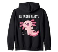 Blessed Alotl - Axolotl Christian Faith Adult & Kids Sweat à Capuche