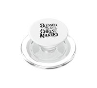 Blessed are The Cheesemakers Humour Foodie PopSockets PopGrip pour MagSafe