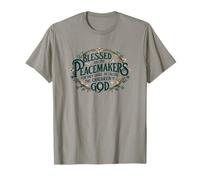 Blessed are the peacemakers. Bible verset T-Shirt