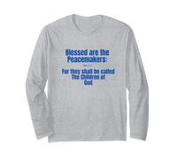 Blessed are The Peacemakers, Citation de la Bible Manche Longue