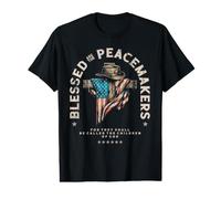 Blessed are The Peacemakers for They Shall Be Called The T-Shirt Graphique avec Valeur