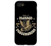 Blessed are The Peacemakers Matthieu 5 9 Bible chrétienne Coque pour iPhone SE (2020) / 7/8