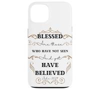 Blessed are Those Who Have Not Seen John 20:29 Pâque Coque pour iPhone 13