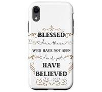 Blessed are Those Who Have Not Seen John 20:29 Pâque Coque pour iPhone XR
