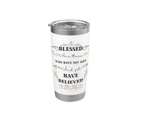 Blessed Are Those Who Have Not Seen John 20:29 Pâque Gobelet isotherme en acier inoxydable double paroi