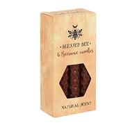 Blessed Bee Beeswax Earth Magic Bougie Marron 5x11cm