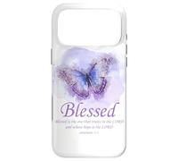 Blessed Bible Verse: Women's Christian Faith Jeremiah 17:7 Coque pour iPhone 17 Pro Max
