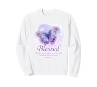 Blessed Bible Verse: Women's Christian Faith Jeremiah 17:7 Sweatshirt