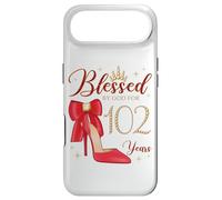 Blessed by God for 102 Years Old Fête d'anniversaire Reine Coque pour iPhone Air