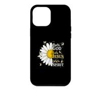 Blessed by God Loved by Jesus LED by Spirit Faith Coque pour iPhone 12 Pro Max