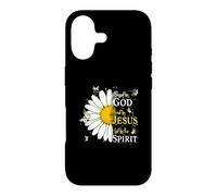 Blessed by God Loved by Jesus LED by Spirit Faith Coque pour iPhone 17