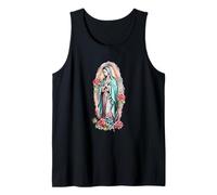 Blessed Christian Mom Accessories Mexican Girls Virgin Mary Débardeur
