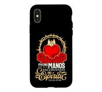 Blessed Faith God Cross Bible Verse Mexican Devotion Phrase Coque pour iPhone X/XS