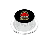 Blessed Faith God Cross Bible Verse Mexican Devotion Phrase PopSockets PopGrip pour MagSafe