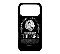 Blessed is The Man Who Trusts in The Lord Lion of Juda Coque pour iPhone 17 Pro Max