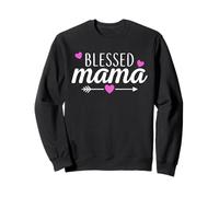 Blessed Mama Grandma Shirt Grandmother Womens Mothers Day Sweatshirt