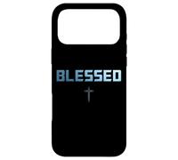 Blessed - Men & Boys Born-Again Christian Faith Graphic Coque pour iPhone 17 Pro Max