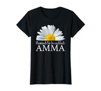 Blessed To Be Called Amma Daisy Flower Fête des Mères T-Shirt