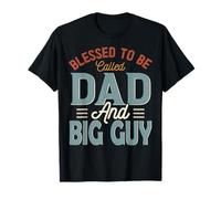 Blessed to be Called Dad and big Guy rétro fête des pères T-Shirt