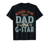 Blessed to be Called Dad and G-Star Rétro Fête des Pères T-Shirt