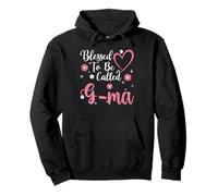 Blessed to Be Called G-ma Flower Heart Cute Mother's Day Sweat à Capuche