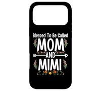 Blessed to Be Called Mom and Mimi Floral Cute Mother's Day Coque pour iPhone 17 Pro Max