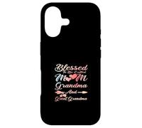 Blessed to Be Called Mom Grandma and Great Grandma Coque pour iPhone 17