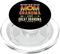 Blessed to Be Called Mom Grandma Great Grandma Mother's Day PopSockets PopGrip pour MagSafe