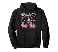 Blessed to Be Called Nae-Nae Flower Heart Cute Mother's Day Sweat à Capuche