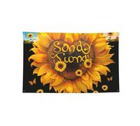 Blessed to Be Called Nana Bannière décorative à imprimé tournesol pour intérieur et extérieur - Grande bannière pour dortoir, bar, fête en plein air, toutes saisons, 0,9 x 1,5 m