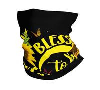 Blessed To Be Called Nana Cache-cou d'hiver avec imprimé tournesol, écharpe douce pour le ski, le cyclisme, les sports de plein air