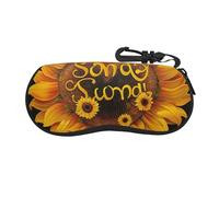 Blessed to Be Called Nana Étui à lunettes de soleil ultra léger avec coque souple pour homme et femme Motif tournesol