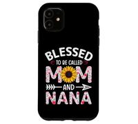 Blessed to Be Called Nana Mother's Day Women Mom and Nana Coque pour iPhone 11