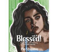 BLESSED! Vol. 4 Christian Coloring & Workbook ft. Beautiful Brown Women: Coloring, Reflections, Worksheets, and Challenges