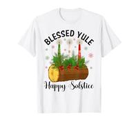 Blessed Yule Happy Solstice Merry Christmas Pyjama Femme Homme T-Shirt