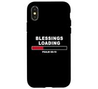 Blessings Loading - Psalm 68:19 He Daily Loads with Benefits Coque pour iPhone X/XS