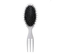 Blessmrich Brosse à boucles Curl Hair Brush Define Styling Brush Nouveau Brosse à boucles Curl Define Stylingbürste Bounce Brosse à boucles Peigne antistatique (Beige)