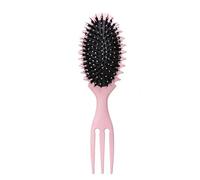Blessmrich Brosse à boucles Curl Hair Brush Define Styling Brush Nouveau Brosse à boucles Curl Define Stylingbürste Bounce Brosse à boucles Peigne antistatique (Rose)