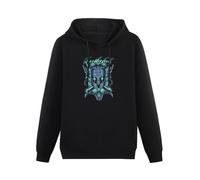 Blessthefall Bless The Fall Mens Hoody Glowing Eyes Magical Helmet Casual and Happy Men's Hoodie Black 3XL