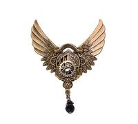 BLESSUME Broche Vintage Alliage Rétro Steampunk Broche Victorienne (H)
