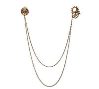 BLESSUME Broche Vintage Alliage Rétro Steampunk Broche Victorienne (P)
