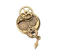 BLESSUME Broche Vintage Alliage Rétro Steampunk Broche Victorienne (R)
