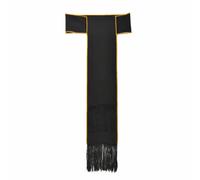BLESSUME Catholique Prêtre Vêtement Ceinture de Taille Cardinal Clergyman Sash(L, Ceinture Noire Uniquement 3)