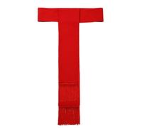 BLESSUME Catholique Prêtre Vêtement Ceinture de Taille Cardinal Clergyman Sash(M, Ceinture Rouge Uniquement)