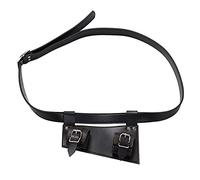 BLESSUME Ceinture de Chevalier médiéval avec épée Grenouille étui rapière Porte-Fourreau 1pc (Noir 1)
